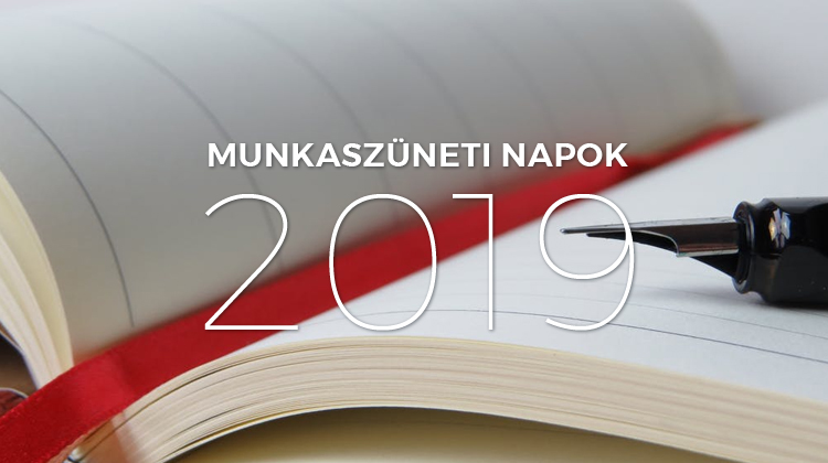 Munkaszüneti napok 2019