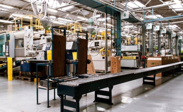 Műanyag fröccsöntő üzem